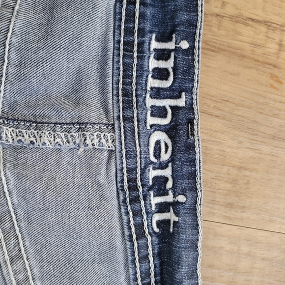 Knee Length Denim Skirt 9/10 - Picture 3 of 7